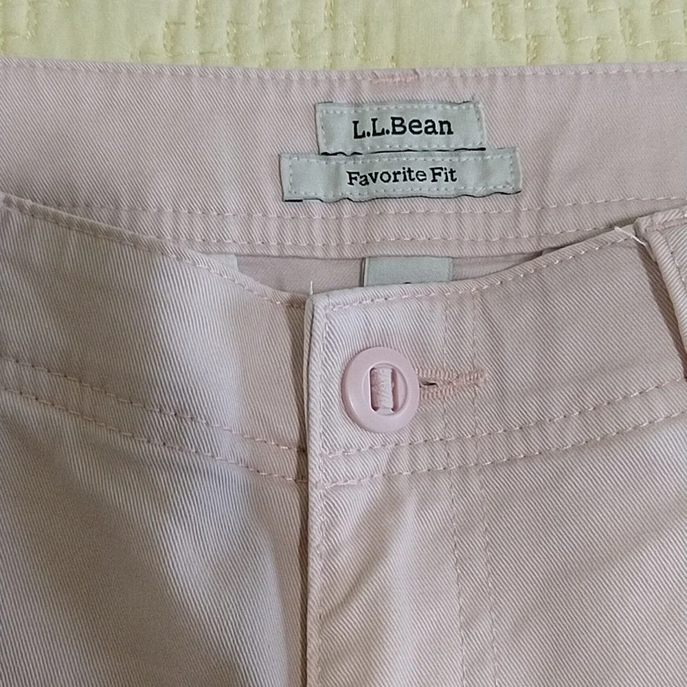 L.L.Bean Light Pink Favorite Fit Pants - Picture 3 of 12